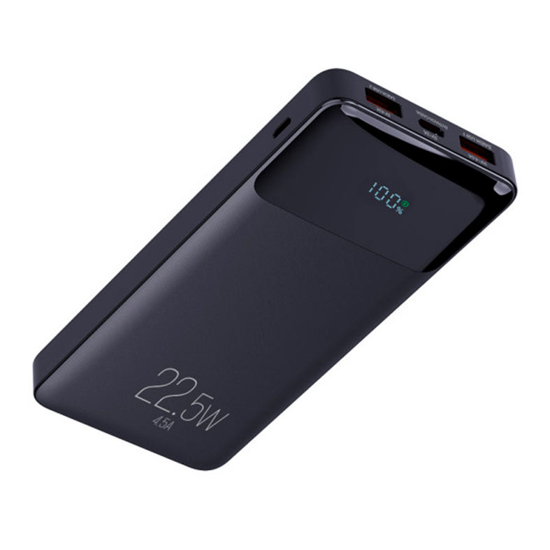 Power Bank ELG, Com Display Indicador, 10200mAh, Tipo-C/USB-A, Preto, PB102BK - miniatura 3