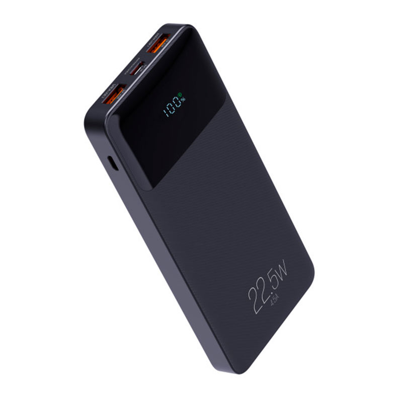 Power Bank ELG, Com Display Indicador, 10200mAh, Tipo-C/USB-A, Preto, PB102BK - imagem 1