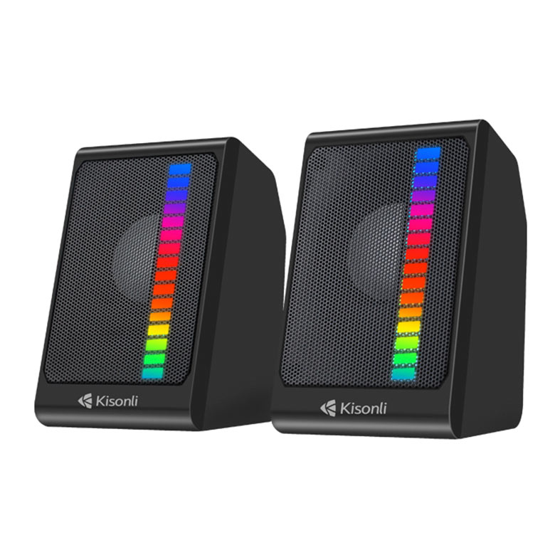 Caixa de Som Kisonli Pulsecore X13, RGB, 6W, USB, Preto, PCE-X13-BL06 - miniatura 5