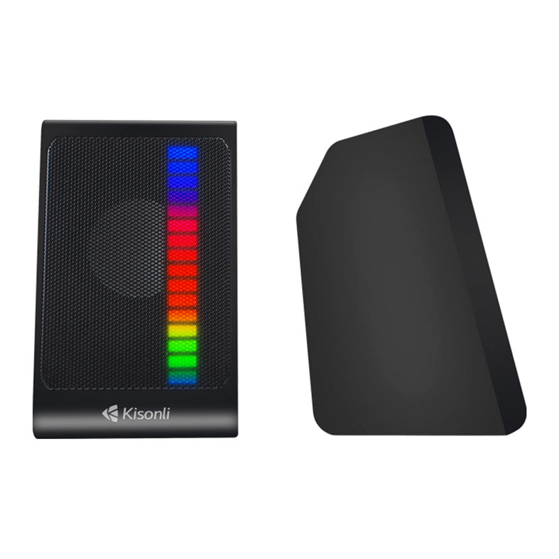 Caixa de Som Kisonli Pulsecore X13, RGB, 6W, USB, Preto, PCE-X13-BL06 - miniatura 9