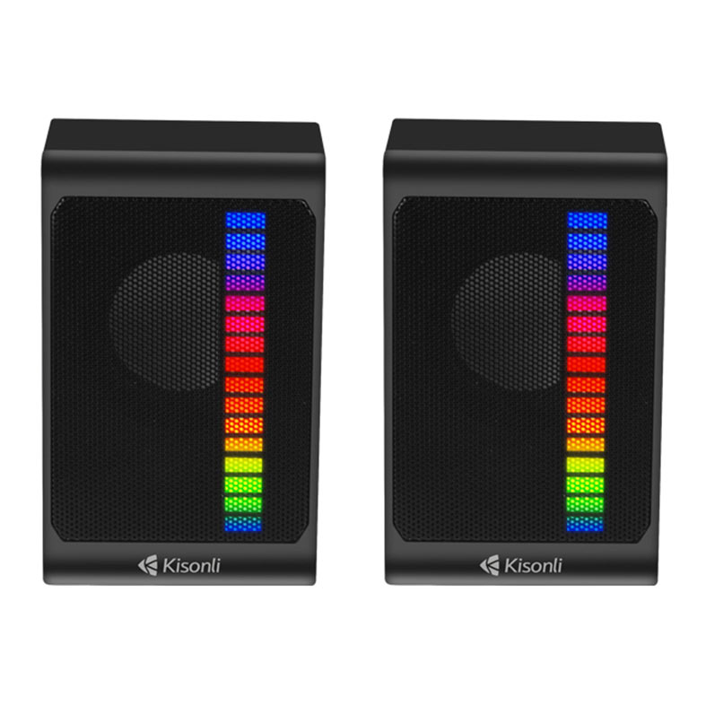 Caixa de Som Kisonli Pulsecore X13, RGB, 6W, USB, Preto, PCE-X13-BL06 - miniatura 8