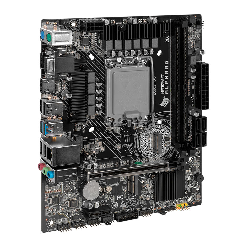 Placa Mae Pichau Alphard H610M-T, DDR4, LGA 1700, M-ATX, Chipset Intel H610, PCH-ALPH610M-T - miniatura 3