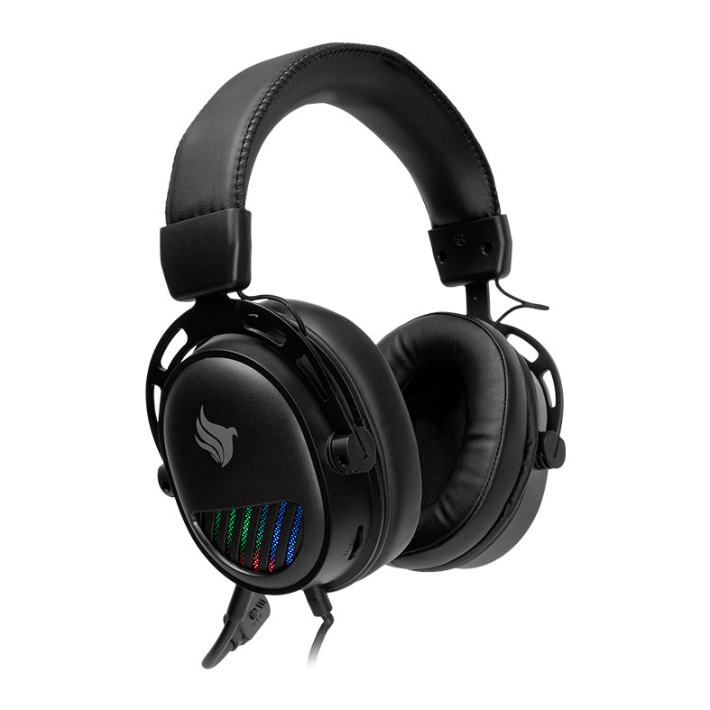 Headset Gamer Pichau Azuris Pro 7.1, Drivers 50mm, Preto, PCH-AZRP-BL01 - miniatura 4