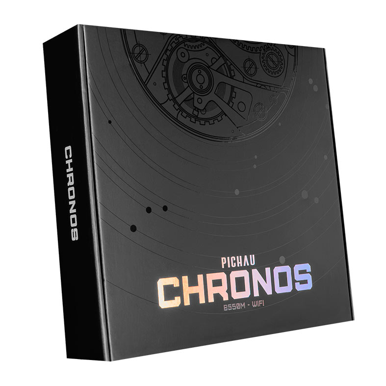 Placa Mae Pichau Chronos B550M-CR WiFi, DDR4, Socket AMD AM4, M-ATX, Chipset AMD B550, PCH-B550M-CRWIFI - miniatura 9