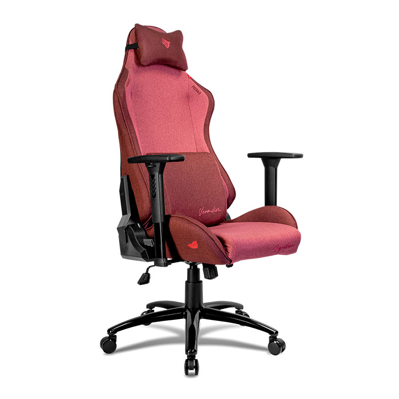 Cadeira Gamer Pichau Donek Signature, Tecido, Vermillion, PCH-DKSE-VMN - miniatura 4