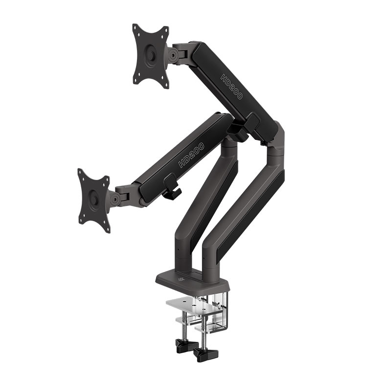 Suporte Articulado Para Dois Monitores Pichau HD200, 17 Pol a 38 Pol, Cinza, PCH-HD200-GY01 - miniatura 5