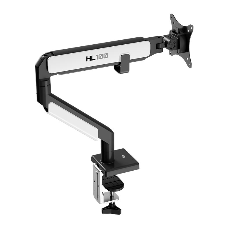 Suporte Articulado Para Monitor Pichau HL100, 17 Pol a 40 Pol, Preto e Branco, PCH-LOT100-BL01 - miniatura 6