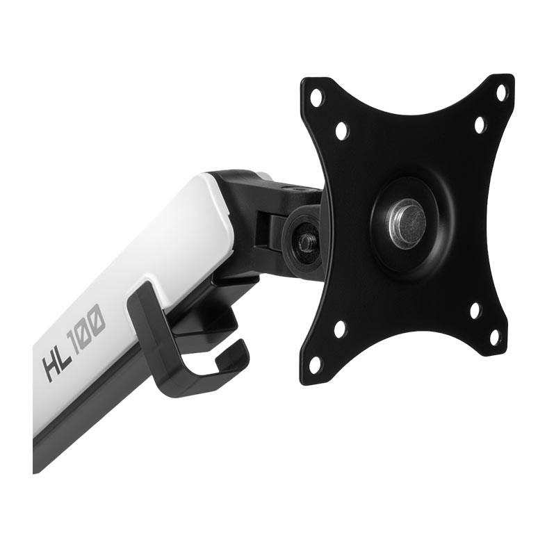 Suporte Articulado Para Monitor Pichau HL100, 17 Pol a 40 Pol, Preto e Branco, PCH-LOT100-BL01 - miniatura 7