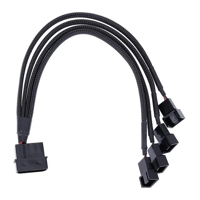 Adaptador Molex Pichau 4xFans 24cm, PCH-MOLEX - miniatura 3