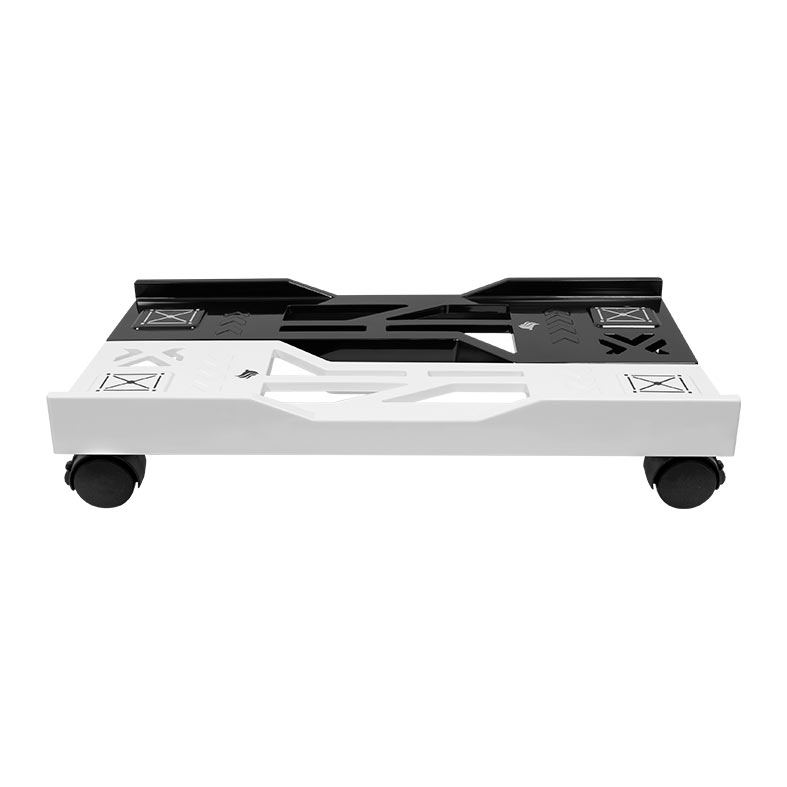 Suporte Para Gabinete Pichau MXT White/Black, Com Rodas, PCH-MXTWB-WB01 - miniatura 4