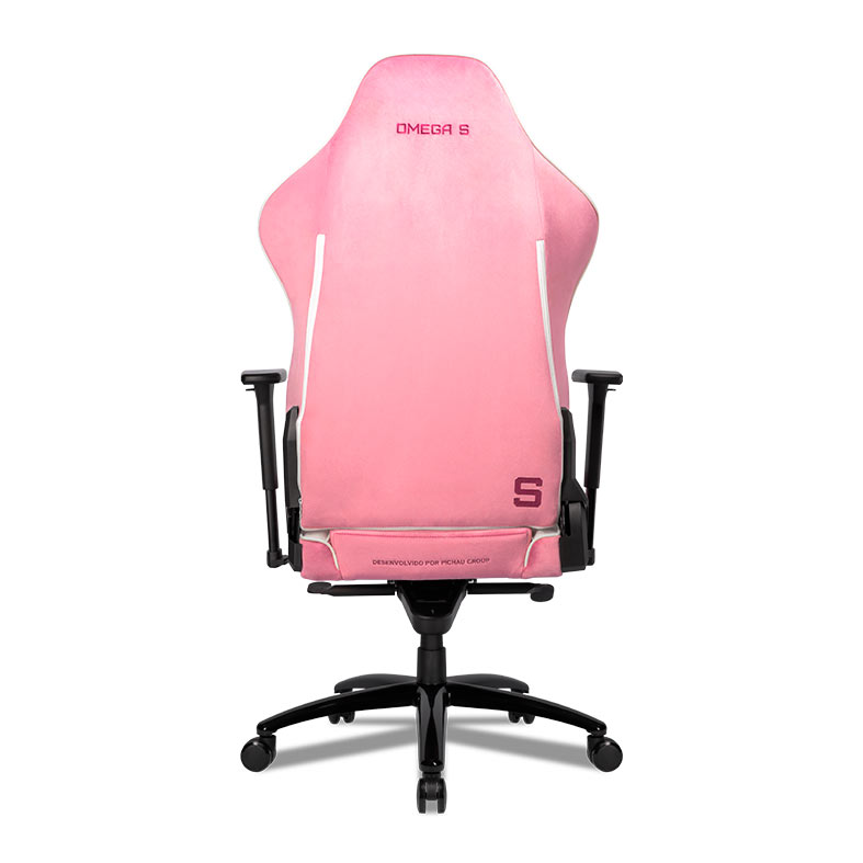 Cadeira Gamer Pichau Omega S, Espuma Moldada, Braco 3D, Rosa e Creme, PCH-OMGS-PWT - miniatura 9