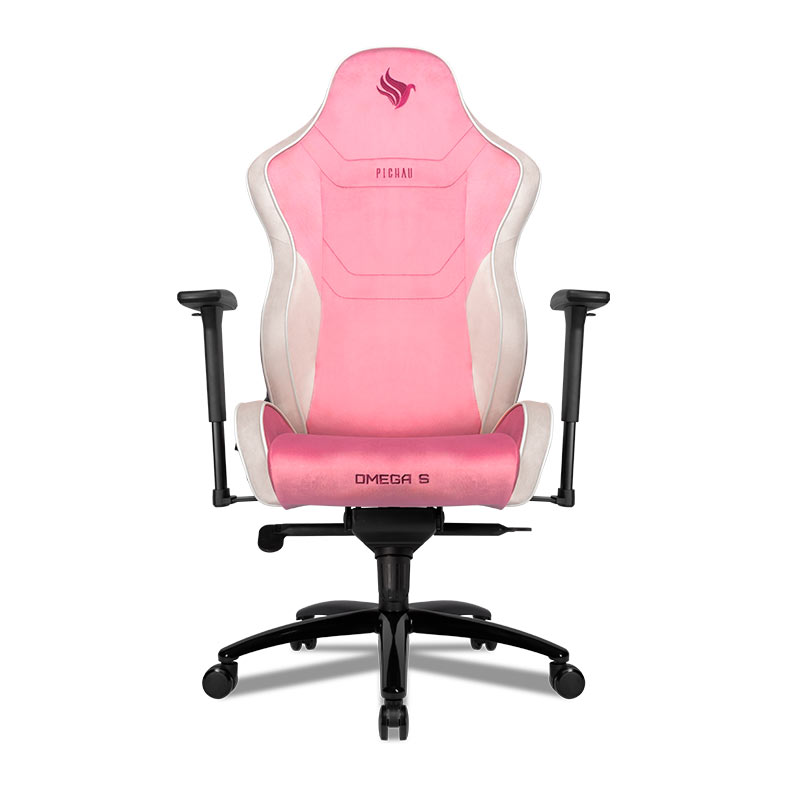 Cadeira Gamer Pichau Omega S, Espuma Moldada, Braco 3D, Rosa e Creme, PCH-OMGS-PWT - miniatura 5
