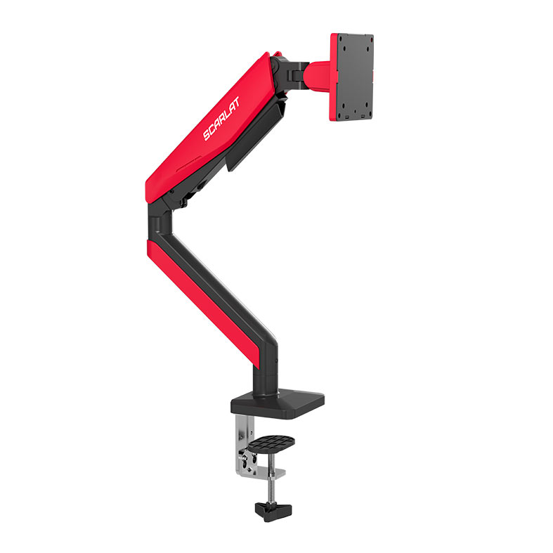 Suporte Articulado Para Monitor Pichau Scarlat, 17 Pol a 42 Pol, Vermelho e Preto, PCH-SRLT-RD01 - miniatura 3