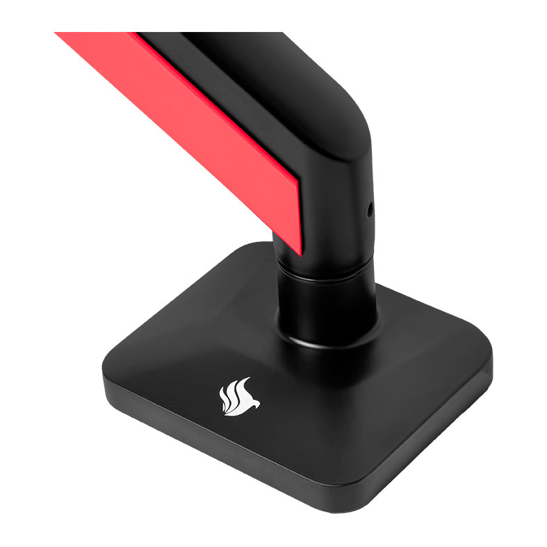 Suporte Articulado Para Monitor Pichau Scarlat, 17 Pol a 42 Pol, Vermelho e Preto, PCH-SRLT-RD01 - miniatura 8