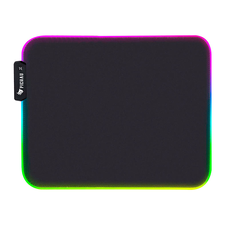 Mousepad Pichau Stellaris, RGB, Medio, 350x300x3mm, Preto, PCH-STRM-RB01 - miniatura 3