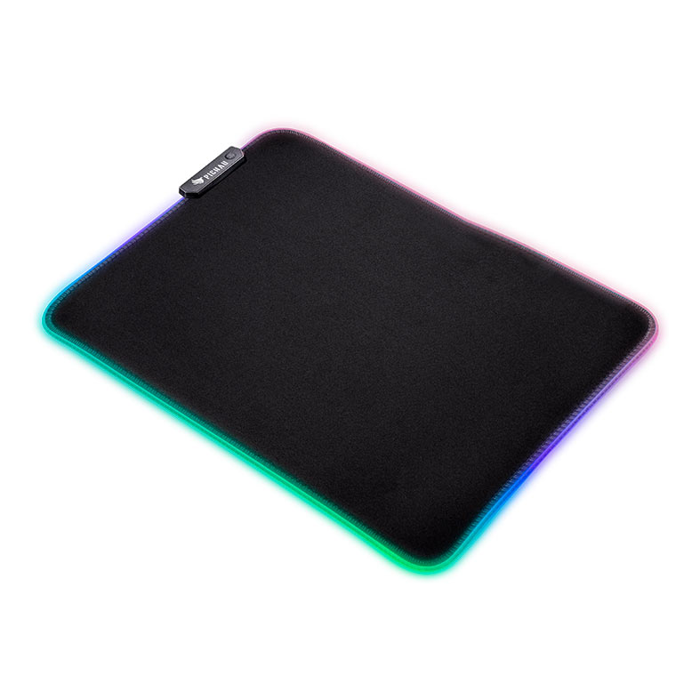 Mousepad Pichau Stellaris, RGB, Medio, 350x300x3mm, Preto, PCH-STRM-RB01 - miniatura 4