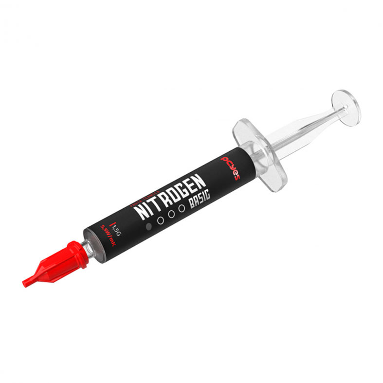 Pasta Termica PcYes Nitrogen Basic, 5.5W/mk, 1.5g, PCYNB1555 - imagem 1
