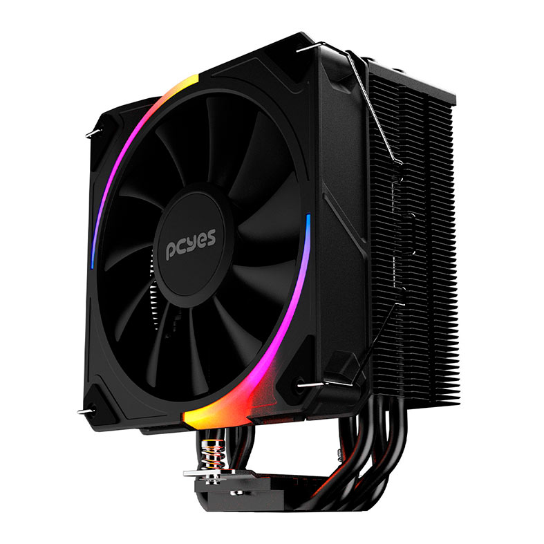Cooler Para Processador Pcyes Frost Pulse, ARGB, 120mm, Preto, PEFPARGBBV - miniatura 5