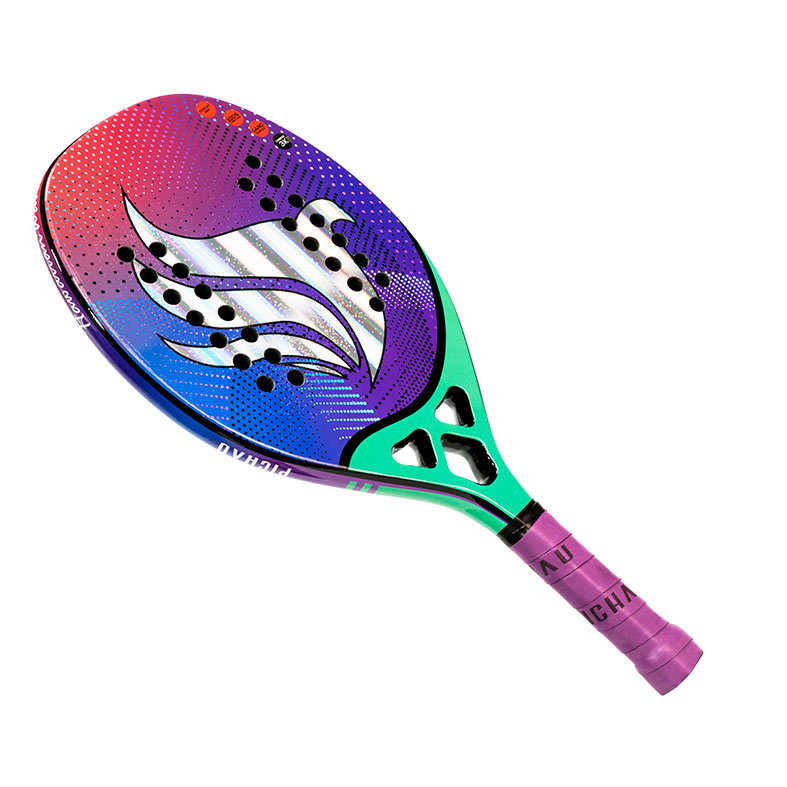 Raquete De Beach Tennis Pichau Hawaiian Waves Face 3k Carbon, PES-RKT-HW - miniatura 3