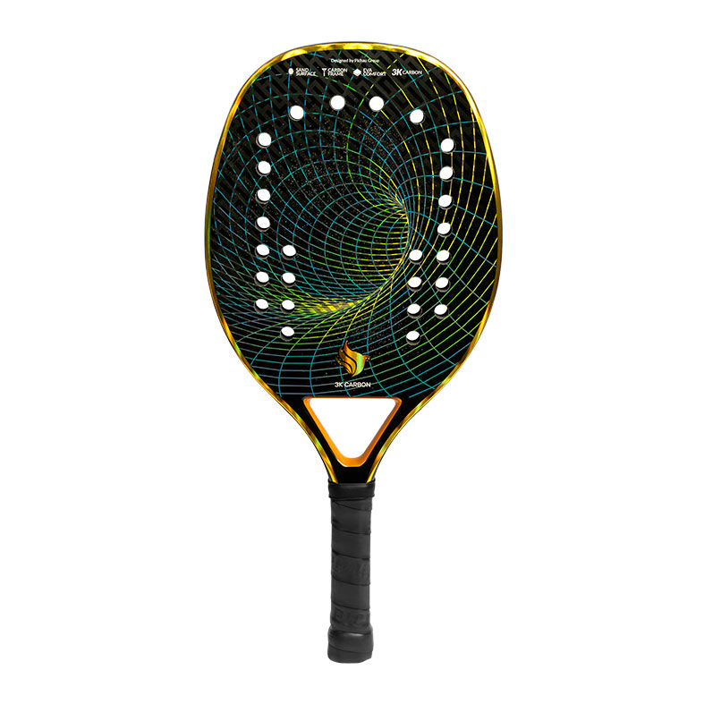 Raquete de Beach Tennis Pichau Malibu 3K Carbon, PES-RKT-MLB - miniatura 5