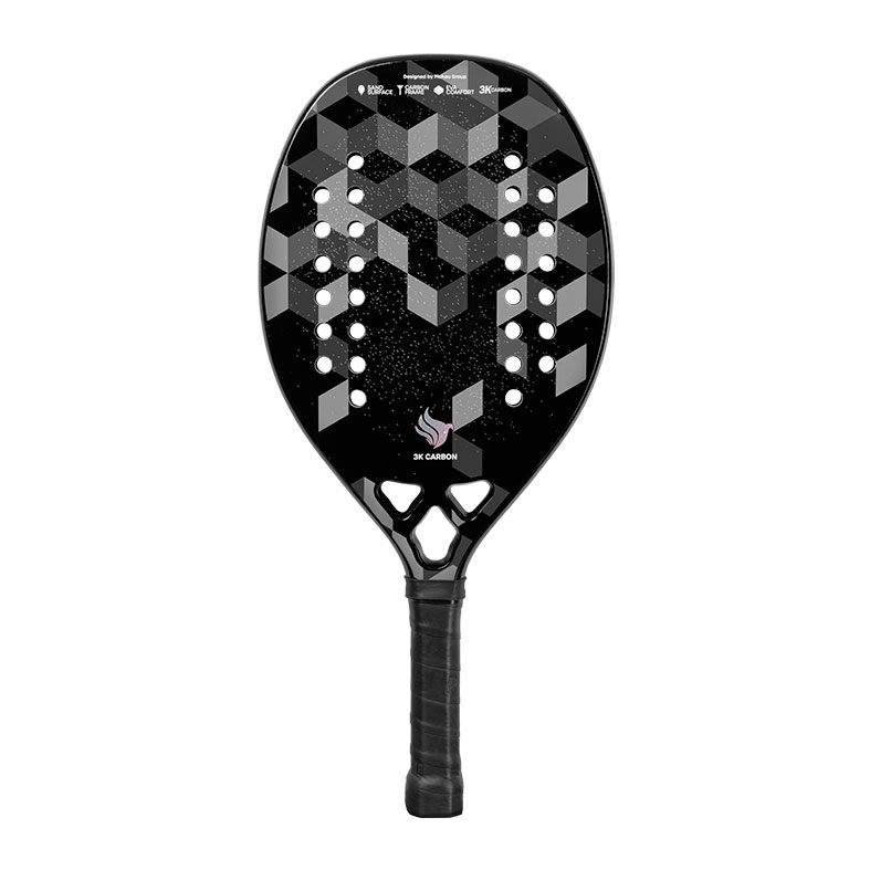 Raquete Beach Tennis Pichau Nocturne Bay 3K Carbon, PES-RKT-NCT - miniatura 5