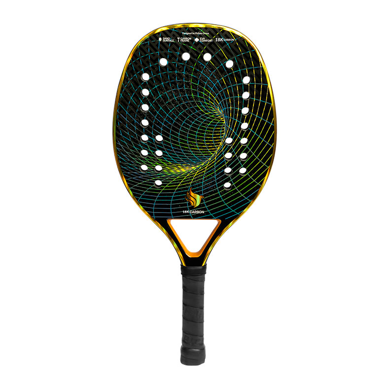 Raquete de Beach Tennis Pichau Malibu 18K Carbon, PES-RKT18-MLB - miniatura 5