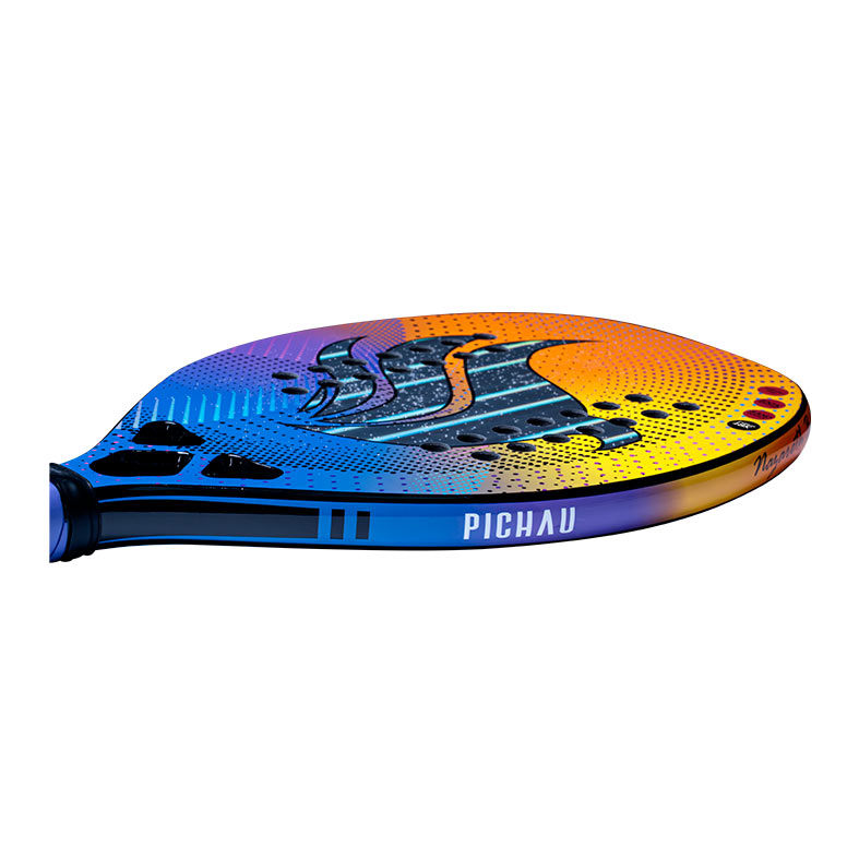 Raquete de Beach Tennis Pichau Nazareth Beach Face 18K Carbon, PES-RKT18-NB - miniatura 5