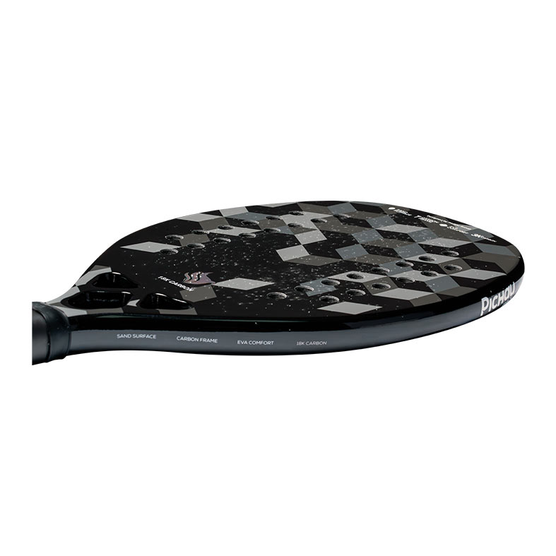 Raquete Beach Tennis Pichau Nocturne Bay 18K Carbon, PES-RKT18-NCT - miniatura 8