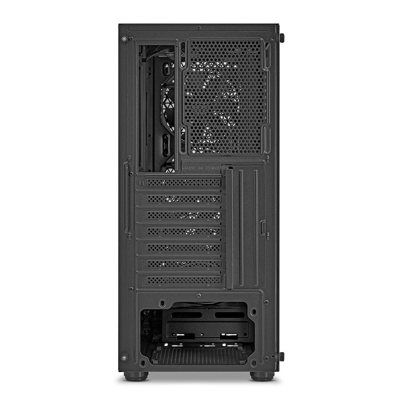 Gabinete Gamer Pichau Apus Black, Mid-Tower, Lateral de Vidro Temperado, Com 3 Fans, Preto, PG-APS-BLK01 - miniatura 8