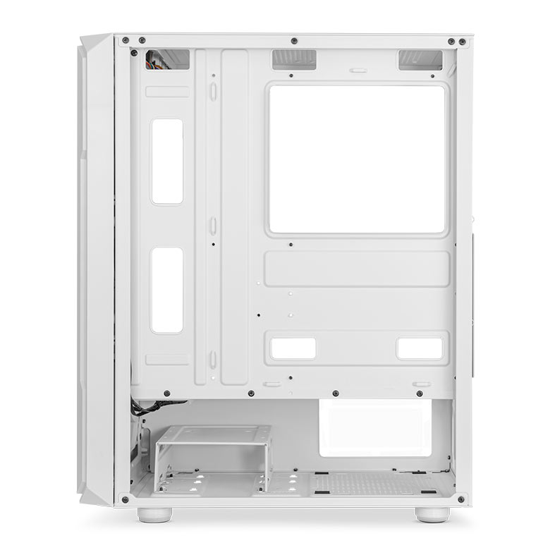 Gabinete Gamer Pichau Apus White, Mid-Tower, Lateral de Vidro Temperado, Com 3 Fans, Branco, PG-APS-WHT01 - miniatura 6