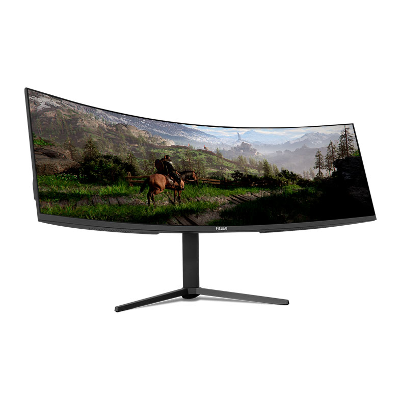 PRE VENDA - Monitor Gamer Pichau Cepheus S49 Neo, 49 Pol, VA, Curvo, DQHD, 1ms, 120Hz, HDMI/DP, PG-CFS49NEO-BL02 - miniatura 3