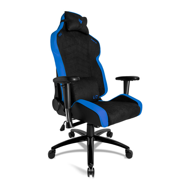 Cadeira Gamer Pichau Donek V2, Tecido, Preto e Azul, PG-DNKV2-BBL - miniatura 4