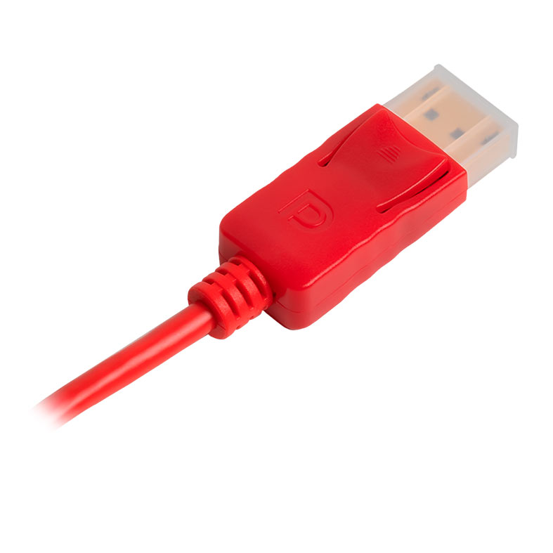 Cabo Displayport Pichau, 1.5m, Vermelho, PG-DPC-RD01 - miniatura 6