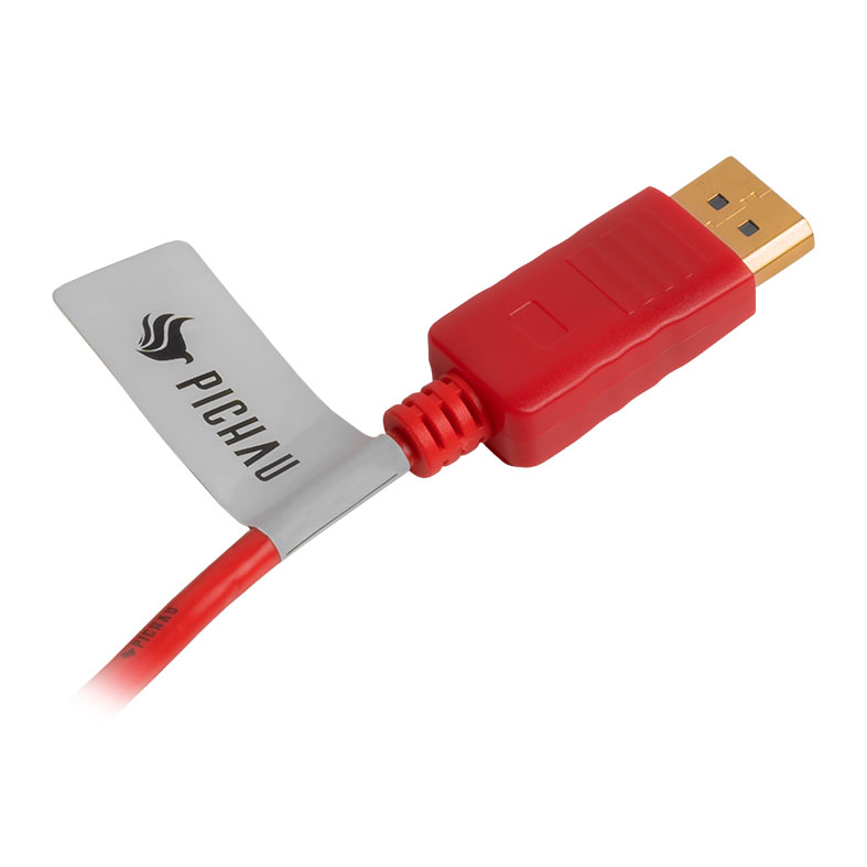 Cabo Displayport Pichau, 1.5m, Vermelho, PG-DPC-RD01 - miniatura 3