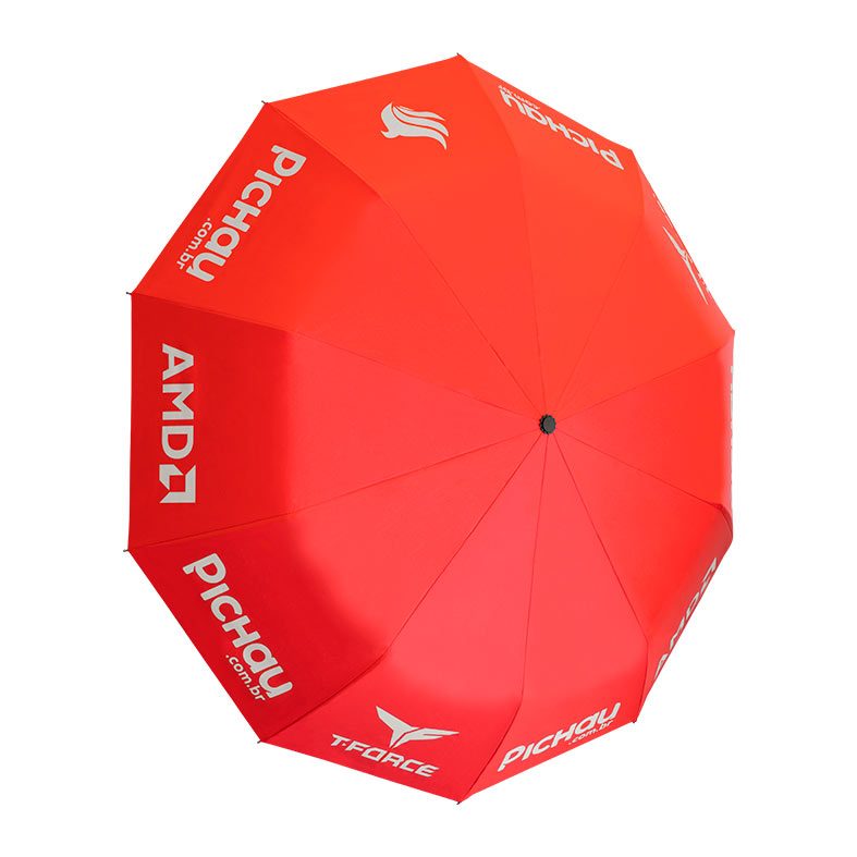 Guarda Chuva Pichau RS100, Compacto, Vermelho, PG-GCCPT-RS100RED