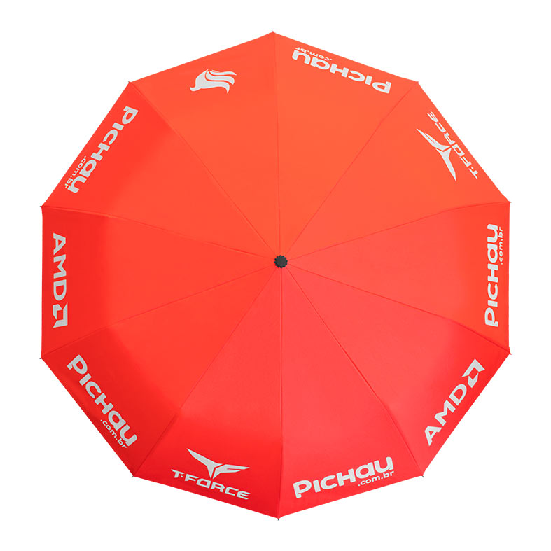 Guarda Chuva Pichau RS100, Compacto, Vermelho, PG-GCCPT-RS100RED - miniatura 3