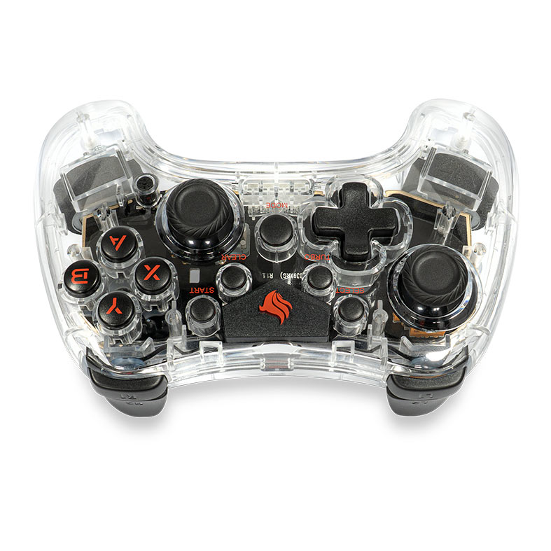 Controle Pichau Glower P1, PC/Switch/PS3/Android, Transparente, PG-GLWP-BL01 - miniatura 4