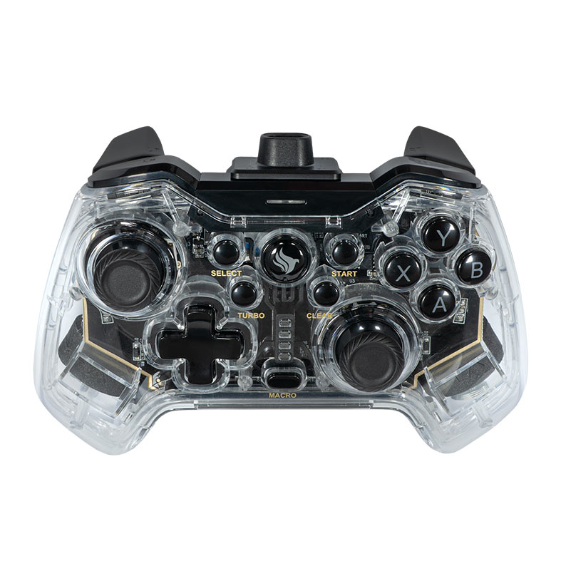 Controle Pichau Glower X1, PC/Switch/PS3/ Android, Transparente, PG-GLWX-BL01 - miniatura 4