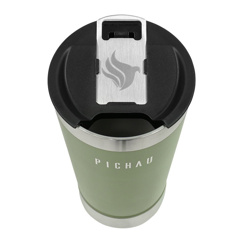 Copo Termico Pichau Hydra HR100, 473ml, Verde, PG-HHR100-GE01 - miniatura 4