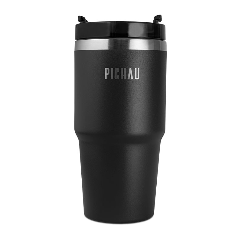 Copo Termico Pichau HR120, 600ml, Com Canudo, Preto, PG-HR120-BL01 - miniatura 3