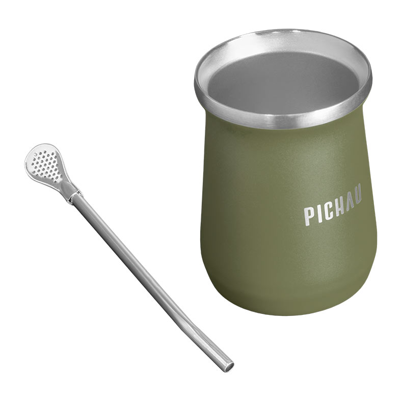 Cuia Mate Pichau HR60, 236ml, Verde, PG-HR60-GE01 - miniatura 3