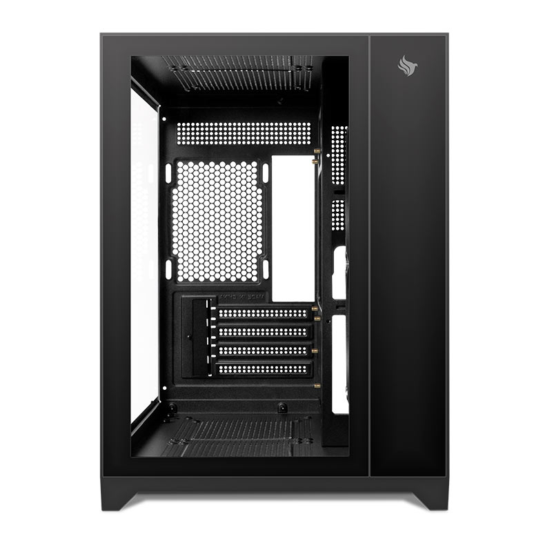 Gabinete Gamer Pichau HX110, Mini-Tower, Lateral de Vidro, Com 2 Fans, Preto, PG-HX110-BK - miniatura 3