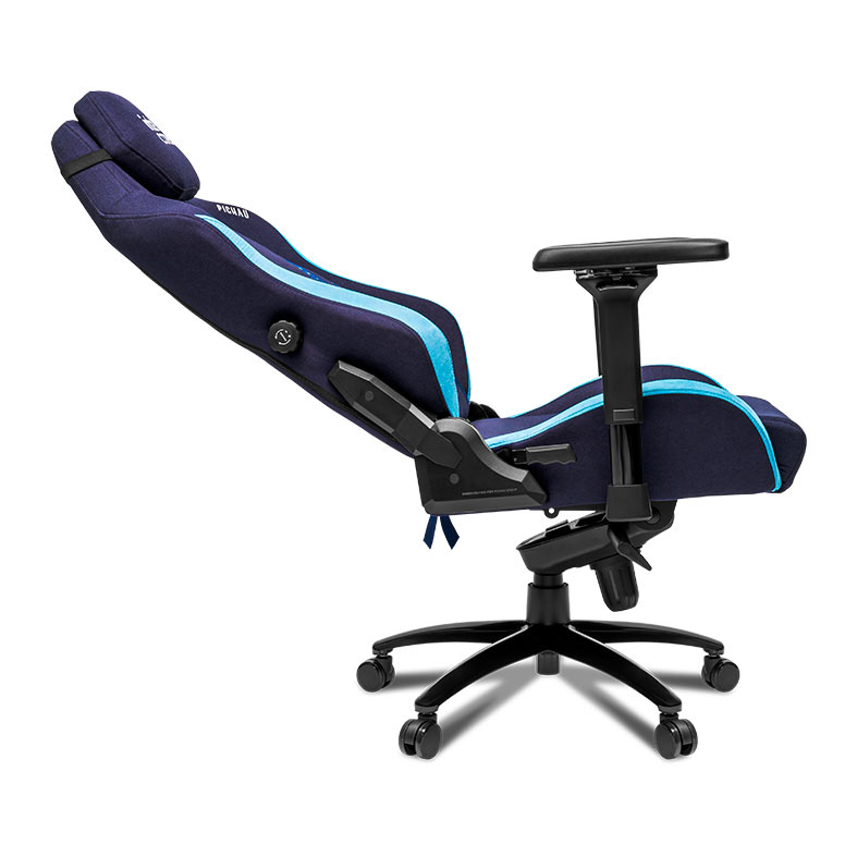 Cadeira Gamer Pichau Intel Unlocked, Espuma Moldada, Braco 4D, Azul, PG-INTEL-01 - miniatura 8