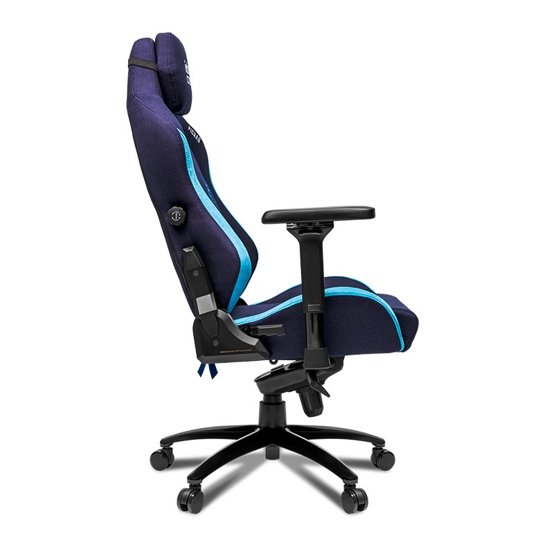 Cadeira Gamer Pichau Intel Unlocked, Espuma Moldada, Braco 4D, Azul, PG-INTEL-01 - miniatura 6