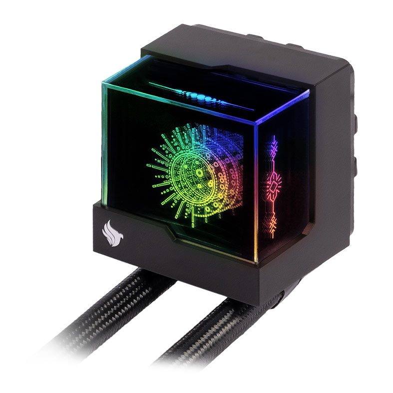 Water Cooler Pichau Lunara, ARGB, 240mm, Preto, PG-LR240-BK01 - miniatura 4