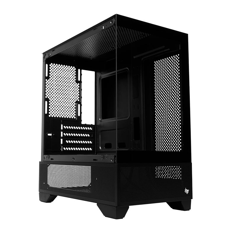 Gabinete Gamer Pichau Magpie 4B, Mini-Tower, Lateral de Vidro, Preto, PG-MAG4B-BK - miniatura 3