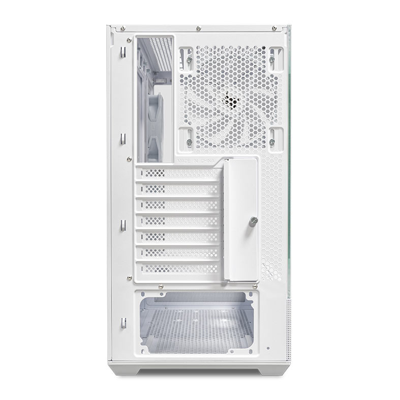 Gabinete Gamer Pichau Magpie 4X, ARGB, Mid-Tower, Lateral de Vidro, Com 3 Fans, Branco, PG-MAG4X-WH3F - miniatura 8