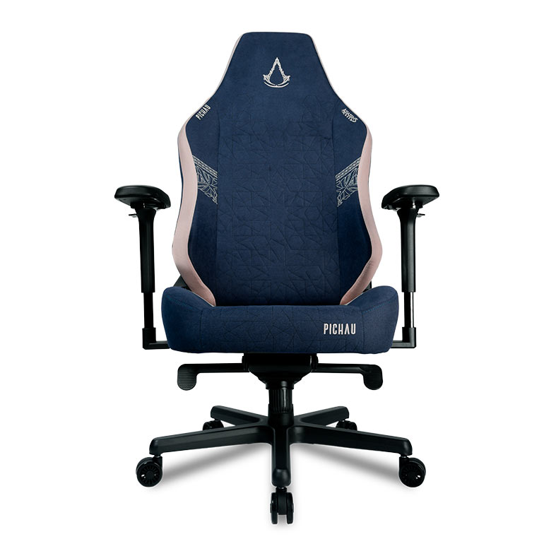 Cadeira Gamer Pichau Nova Assassins Creed Mirage, Espuma Moldada, Braco 4D, Silk Blue, PG-NOV-ASC - miniatura 6