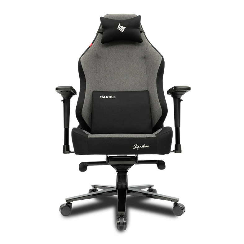Cadeira Gamer Pichau Nova Signature Marble, Espuma Moldada, Braco 4D, Cinza, PG-NVS-MR01 - miniatura 4