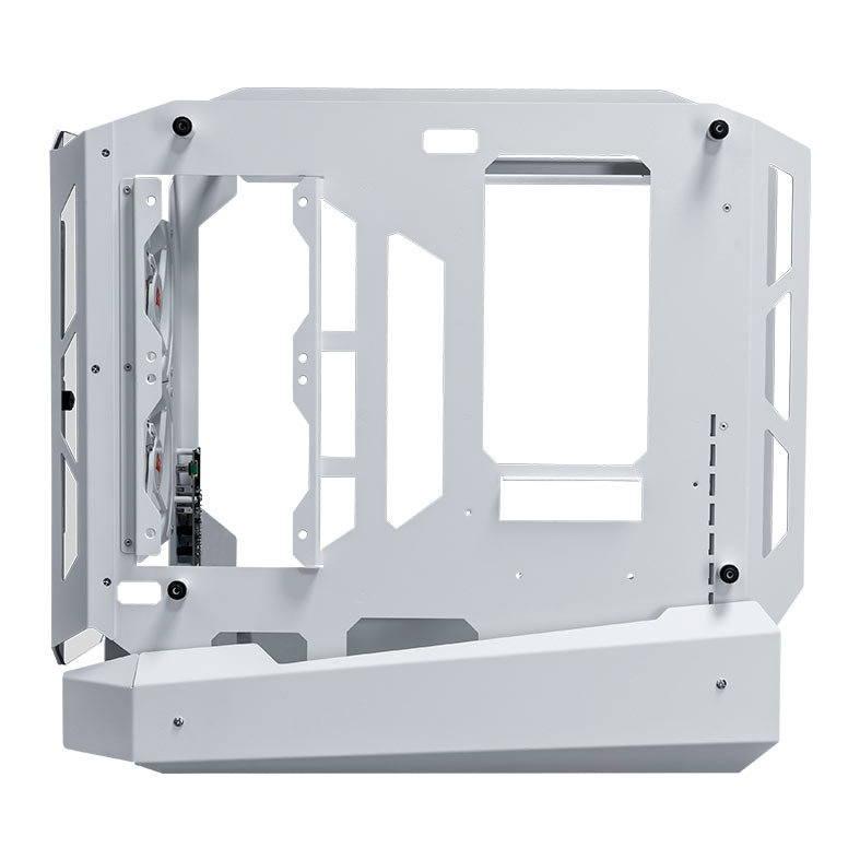 Gabinete Gamer Pichau Odysseus, RGB, Mid-Tower, Lateral de Vidro, Com 3 Fans, Branco, PG-ODY-WH3F - miniatura 7